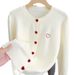 Elegant Long Sleeve Cardigan For Women Soft Knit Open Front Sweater With Classic Round Neck -Versatile Casual & Office Wear Available In 5 Colors_ecoleips.com