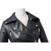 Women's Clothing High Waist Leather Jacket Handsome High-Waist Biker Jacket Slim Fit Short Leather Coat With Lapel & Epaulettes Gothic Streetwear_ecoleips.com