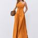 Women's Clothing Spring Women's Solid Color Off-Shoulder Jumpsuit Straight Leg Commuting Tie Detail Fashion Women's Clothing_ecoleips.com