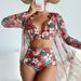 Women's Clothing Newhigh End Fashion Sexy Multi Color Printed Bikini Bikini Three Piece Women's Swimsuit_ecoleips.com