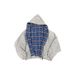 In Stock 2025 European And American Cross-border Patchwork Reversible Vintage Cardigan Autumn Niche Design Hooded Jacket_ecoleips.com