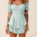 's Best-selling Cake Skirt Fashionable Sexy One-shoulder Neckline, Lantern Ruffle Sleeves, And Is A Casual Summer_ecoleips.com