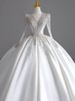 Women's Clothing New Main Dress High Quality Texture Retro Heavy V Neck Trailing_ecoleips.com