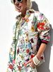 Women's New Printed Set Casual Long Pants Shirt Fashion Top 3023_ecoleips.com