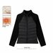 Aria Basics Yoga Sports Jacket, New Autumn And Winter Windproof Cotton C, Slim-fit, Lightweight, Outdoor Running Woolen Women's_ecoleips.com