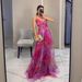 Cross-border 2026 European And American Spring/Summer New Mesh Printed Strap INS Vacation Casual Party Dress_ecoleips.com