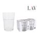 Set Of 4 Aras 365 Cc Glass Cups - Glass And Ceramics_ecoleips.com