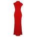 Women's Clothing High Neck Sleeveless Evening Dress Slim Fit Long Dress For Wedding Banquet Annual Meeting Emcee High End Vietnamese Niche Style_ecoleips.com