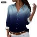 Verve 2025 Fashion Women's Printed Loose Urban Girl Long Sleeve Shirt Digital Top_ecoleips.com