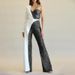 Women's Clothing Silver Splicing Sequins One Shoulder Fashion Sequins Jumpsuit_ecoleips.com