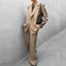 Women's Clothing Autumn And Winter New Women's Wear Solid Color Casual Suit Trousers Fashion Two Piece Suit_ecoleips.com
