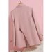 2025 Pink Women's Blazer, New Spring Collection, Korean Style, Unique Design, Casual And Versatile Suit Top_ecoleips.com