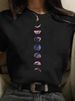 Summer European And American Cross-border Foreign Trade Wholesale T-shirts, Round-neck Casual Plus-size Loose_ecoleips.com