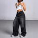 Exclusive For Cross-border Sales, Bestseller On In Europe And America 80045#New Women's Straight-leg Versatile_ecoleips.com