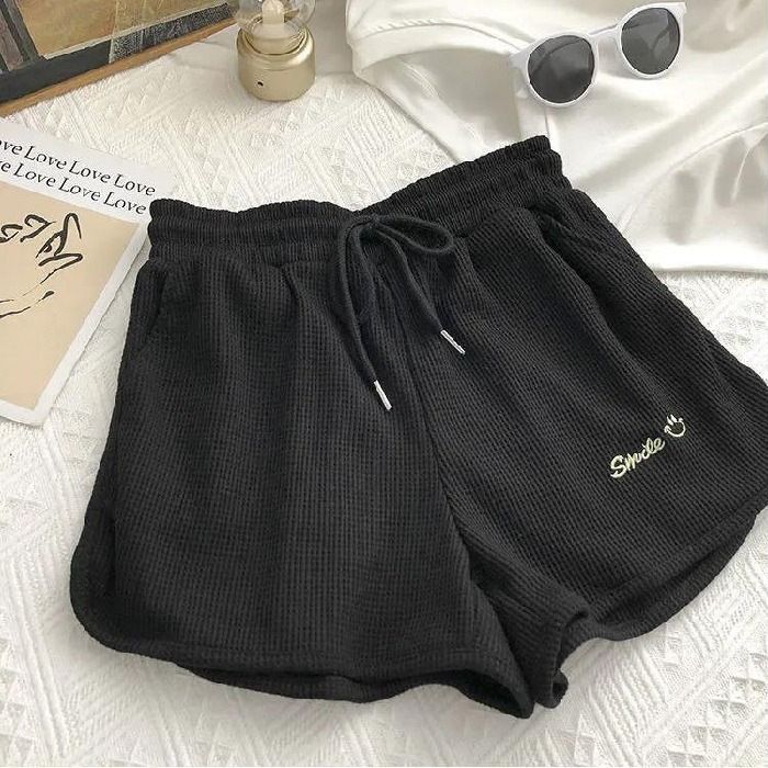 Women's Clothing Shorts For Girls Summer New Loose Leisure Sports A Line Home Wide Leg Hot Pants Ins_ecoleips.com