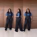 Women's Clothing Women's Denim Sleeve Fashionable Casual Elegant Versatile Set Wide Leg Two Piece Spring Summer Clothing_ecoleips.com