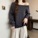European American Style Real Shot Fleece-lined Thick Long-sleeve Sweatshirt For Women, New Autumn And Winter Korean_ecoleips.com