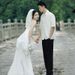 Fashionable Satin Mini Dress With A Front Short Back Long Design, Suitable For Engagement Ceremonies, Outdoor Travel_ecoleips.com