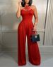 Women's new sexy multi-strap cross wide-leg jumpsuit jumpsuit fashion_ecoleips.com
