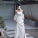 Light Dress Niche High-End Feel 2025 New Bride Exit Wedding Reception Veil Simple Strapless Evening Gown_ecoleips.com