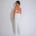 Women's Clothing High Collar Sleeveless Jumpsuit_ecoleips.com