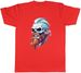 Women's T-Shirts Ginger Beard Skull Mens T-Shirt Hipster Bearded Barber Unisex Tee Gift_ecoleips.com