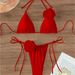 Women's Three Dimensional Flower Swimsuit Bikini Set Fashion Sexy Clothing Beachwear_ecoleips.com