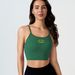 Women's Clothing Retro Sports Vest With Chest Pads, Thin Shoulder Straps, Beautiful Back Sling Bra, Fitness Training Outer Wear Underwear_ecoleips.com