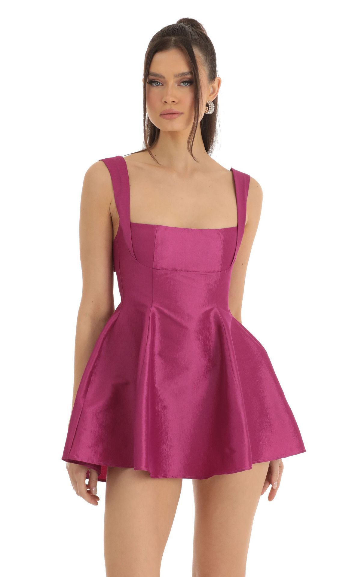 Elegant Bow-Tie Waist Belted Summer Sleeveless Dress For Women - Breathable Polyester Blend, Flattering Midi Length, Versatile Casual & Office Wear_ecoleips.com