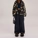 "SMFK-Inspired Wool Wide-Leg Jacket – Stand Collar Fur Coat, Loose Zip-Up Design, Wild & Original Style For Bold Fashionistas"_ecoleips.com