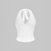 Women's Clothing Retro Leopard Print Backless Fashion Halter Neck Top V Neck Sexy Hot Girl Sleeveless Small Vest Female_ecoleips.com