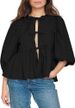 Verve 2025 Spring Summer New Women's Sweet Casual Tie Striped Shirt_ecoleips.com