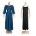 Women's Clothing Robes Plus Size Women's Clothing Round Neck Lace Dress_ecoleips.com