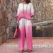 2024 European And American Cross-border Summer New Women's Clothing, Independent Site Fashion Gradient_ecoleips.com