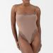 Lace Trim Bodysuit For Women – Sexy American-Style Shapewear With Adjustable Straps (16 Colors) – Satin Stretch Fabric (S-XL)_ecoleips.com
