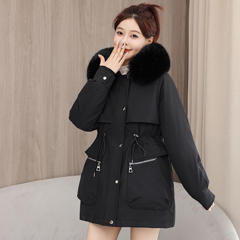 Women's Clothing Slim-Fit Winter Parka For Women – Versatile Cotton Coat With Stylish Layering"_ecoleips.com
