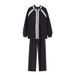 Women's Clothing Large Size Plus Velvet Casual Sports Suit_ecoleips.com