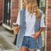 Women's Clothing New Denim Vest Waistcoat Trendy Denim Sleeveless Vest_ecoleips.com