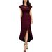 Women's Clothing Women's Lace Dress Evening Dress Bridesmaid Hip Fishtail Skirt_ecoleips.com