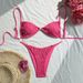 Floral Print Backless Bikini Set – Trendy Two-Piece Swimwear For Women_ecoleips.com