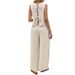 2025 Summer European And American Women's Fashion Sleeveless Vest Casual Long Pants Set Cross-Border Trade New_ecoleips.com