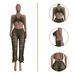 TS1193 New Women's Solid Color Bikini Tassel Knitted Beach Shorts Set_ecoleips.com