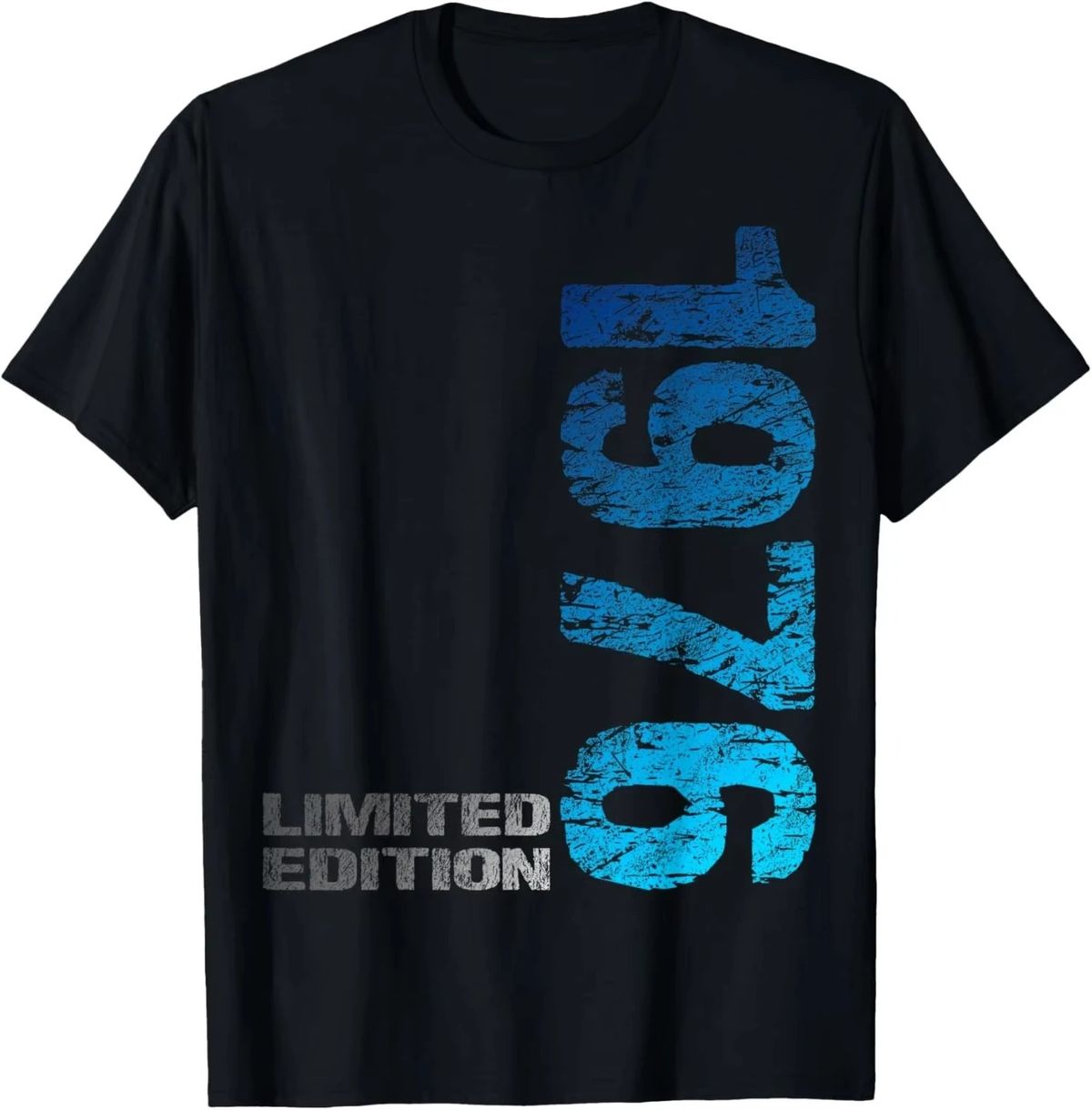 49th Birthday Gifts For Men Women 49 Years Old Vintage 1976 T-Shirt Graphic Custom Printed Short Sleeve Shirts Men Clothing_ecoleips.com
