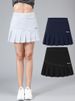 K Badminton, Tennis, Pants, Skirts, Fake, Two Pieces, Fitness, Running, Marathon, Half Body Pleated Skirt, Sports Short Skirt_ecoleips.com