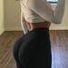 Yoga V-Waist Peach Butt Fitness Women Elastic Tight Pants Sweat-Absorbing Sports Running Tummy Control Slimming Leggings_ecoleips.com