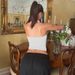 2025 Summer New Sexy U-Neck Halter Neck Tank For Women Slim Fit Backless Versatile Top Wholesale_ecoleips.com