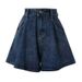 K Cowboy Shorts, Wide Leg Shorts, New Women's Clothing, Slim And Stylish, Loose And Versatile, High Waisted_ecoleips.com