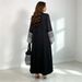 Cross Border Fashion Printed Patchwork Cardigan Robe With Bag 1452_ecoleips.com