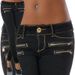 New European And American Fashion Mid-waist Slim-fit Skinny Jeans With Zipper For Women_ecoleips.com