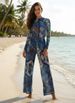 One Piece Swimsuit Women Long Sleeve Swimwear With Zip Front Leggings Sport Rash Guard Quick Dry UPF 50+ 2026 New Beachwear_ecoleips.com